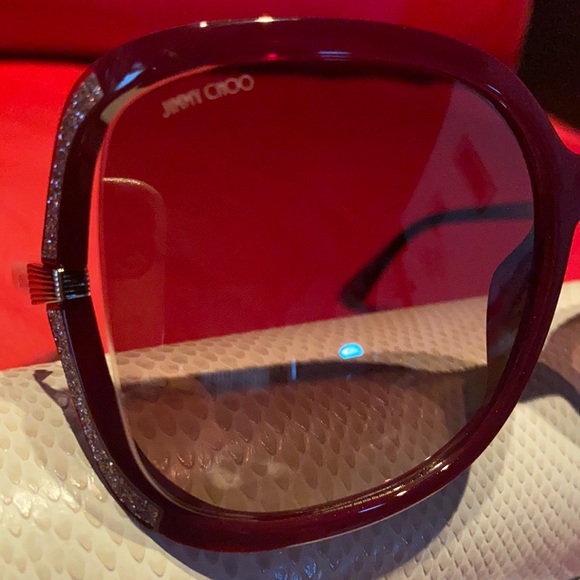Jimmy Choo Stunning Sparkling Frames Sunglasses main image 10